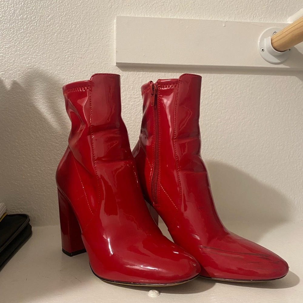 Red Aldo Boots